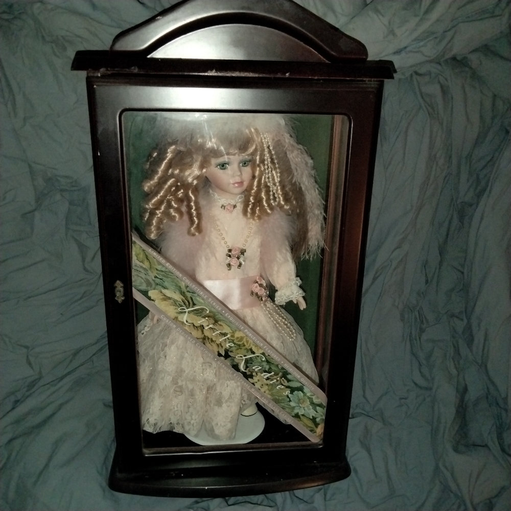 Little ladies porcelain doll vintage